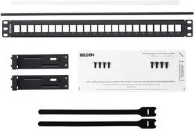 AX103114, PATCH PANEL, MODULAR, 24PORT, CAT5E/6