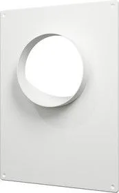 100ПТП, Площадка торцевая пластиковая 180х250 фланец D100 (100ПТП)