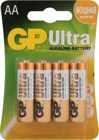 15AU(A316/LR6/AA)4, Элемент питания алкалиновый Ultra (4шт) 1.5В