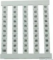 0473560051, TERMINAL BLOCK MARKER, 51-100 5MM CARD50