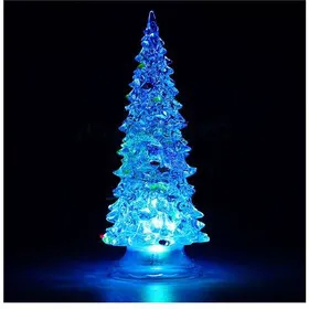 Фигура светодиод. Елочка (батарейки 3хAA в компл.) 1LED 25см RGB 4.5B IP20 NEON-NIGHT 513-024