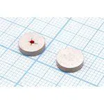 Ультразвуковой диск диаметром 8мм и толщиной 2мм; пэу 8 x 2,0диск241кГц\ PZT5Agd8x2VOISE