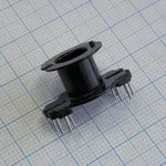 RM8 BBN 1S 6+6, (Каркас 1секц. 12выв.), Каркас горизонтальный для сердечника RM8, 1 секция 12 выводов