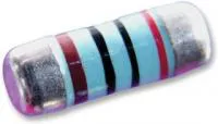 MCFRFTDU3901, MELF резистор поверхностного монтажа, 3.9 кОм, CSR Series, 300 В, Металлическая Пленка, 500 мВт