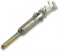 CM16PS10MQ, Контакт круглого разъема, машинной обработки, Серия Clipper, Штырь, Обжим / Пайка, 18 AWG, 14 AWG