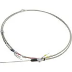 E52CA12AFD1S105M, THERMOCOUPLE PROBE, K, SS, 500MM, FERRUL
