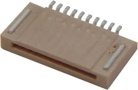 51281-1094-TR750, FFC / FPC разъем, 0.5 мм, 10 контакт(-ов), Гнездо, Easy-On 51281 Series, Поверхностный Монтаж