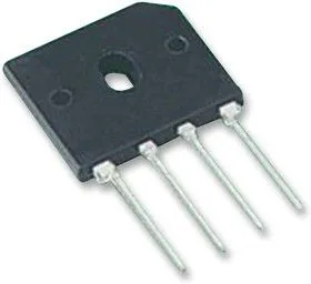 KBU6J-E4/51, Мостовой выпрямитель, 1 Фаза, 600 В, 6 А, KBU, 1 В, 4 вывод(-ов)