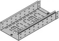 Лоток листовой перфорированный 100х100 L2000 сталь 0.7мм ДКС 35331