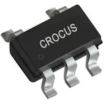 CT220BMC-HS5, Board Mount Current Sensors XtremeSense High Linearity, High-Resolution Contactless Current Sensor, 6-lead DFN, +/-1.5 mT, Ver