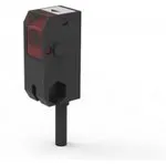 PTJ-T150NO-I фотоэлектрический датчик на пересечение луча, Sn=150см, NPN NO, 12...24VDC, IP64, кабель 2м