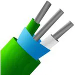 XF-1298-FAR, Thermocouple Cable, Type K (VX), IEC, PVC Insulated & Screened, 7/0.2 mm, 10 m