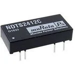 NDTS2412C, DC/DC преобразователь на плату 3Вт 24В-12В DIP24 (TEN3-2412)