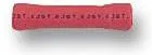 FVC-1.25 (LF), Стыковая клемма, Красный, Серия FVC, 22 AWG, 16 AWG, 1.25 мм, Винил