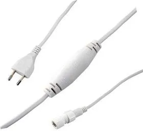 124-021, Установочный набор для дюралайта 3W 13мм (коннектор с иголкой, выпрямитель, заглушка), до 100м