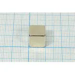 Магнит 10,0x10,0x10, параллелепипед, Ni