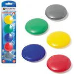Магниты , диаметр 40 мм, 5 шт., цвет АССОРТИ, в блистере, 231730