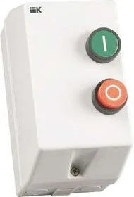 Контактор КМИ-11860 18А 380В/АС3 IP54 ИЭК KKM16-018-380-00