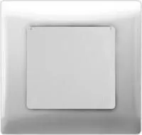 V01-11-R18-S (Розетка 1-мест. с зазем. и крышкой (бел), в сб. Magenta)