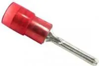 TV18-12PT-XV, TERMINAL, PIN, CRIMP, RED, 22-16AWG