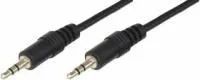17-4102, Шнур Стерео 3,5 мм штекер - Стерео 3,5 мм штекер, длина 1,5 метра