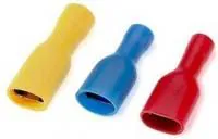 РППИ-М 2.5-(6.3) (РППИ-М 2.5-7-0.8), Разъем плоский полностью изолированный (мама) синий 1.5-2.5 мм кв.