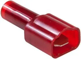 19001-0003, MALE DISCONNECT, 4.75MM, 22-18AWG, RED