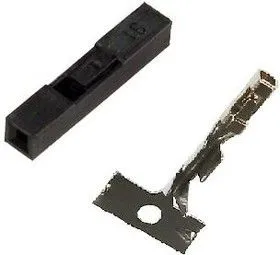 BLS-1 (DS1071-1x1), Гнездо на кабель 1x1 с контактами 2.54мм