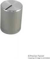 521.6191, Ручка, Круглый Вал, 6 мм, Алюминий, Круглая Гофрированная с Индикаторной Линией, 12 мм