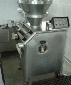 Шприц вакуумный шнековый с перекрутчиком и держателем оболочки, Vemag Robot 500