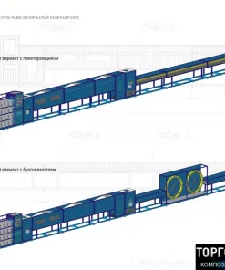 Линия для производства стеклопластиковой арматуры, ЛАНК (АСУ-1; АСУ-2; АСУ-3)