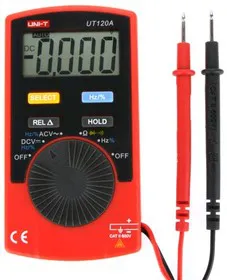 UT120A, Мультиметр цифровой, ультракомпактный