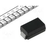 M4-DIO, Диод: выпрямительный, SMD, 400В, 1А, SMA, Ufmax: 1,1В, Ifsm: 27А