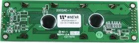 WH2002A-NGG-CT, Индикатор ЖКИ 20х2, англо-русский
