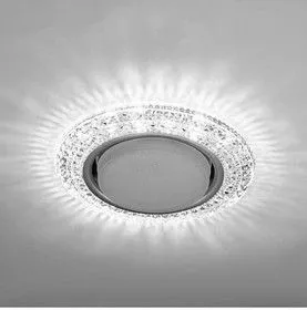 Светильник Emilia LED 53 3 70 декор. огран. полимер. со светодиод. подсвет. GX53 прозр. ИТАЛМАК IT8696