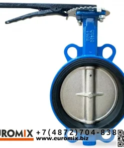 Затвор дисковый поворотный VB (с ручкой), Ду 65
