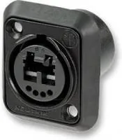 NO2-4FDW-A, Оптоволоконный разъем, LC, Однорежимный, Многорежимный, Корпус из Цинка, Серия OpticalCon