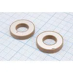 Ультразвуковое кольцо из пьезокерамики 20xd10x4мм, 79кГц, с увеличенными сколами; пэу 20xd10x4кольцо79кГц\ PZT8Agd20xd10x4бскол