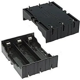 Battery Holder for Li-ion 3X18650