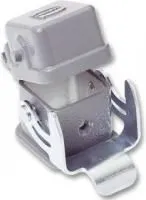 09 20 003 0306, Пылезащитная крышка, петлевой с прокладкой, Крышка, Han A Series Connectors, Корпус из Металла