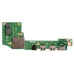 (33EX8IB0040) плата расширения X200MA_IO Rev.2.0 для ноутбука Asus X200M, F200M (плата дополнительная портов и питания)