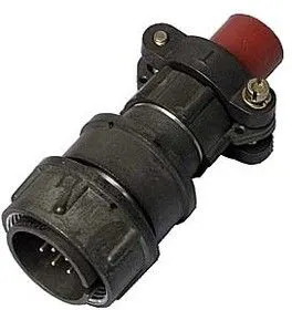 2РМ22КПН10Ш1В1 (ПЕРЕКРУТ), Вилка на кабель с прямым патрубком для неэкранированного кабеля