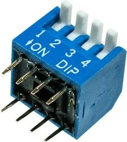 L-KLS7-DP-04-B-00, DIP переключатель 4 поз.уг.90 (аналог SWD3-4)