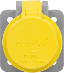 E1016SC-37, PROTECTION COVER, PLASTIC, YELLOW