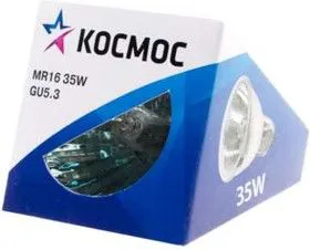 Лампа галогенная MR16 35Вт 12В GU5.3 FMWc Космос LKsmMR1612V35W