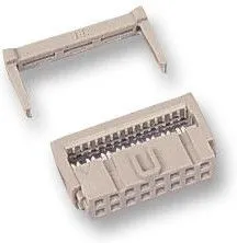 09 18 514 6813, Разъем типа провод-плата, 2.54 мм, 14 контакт(-ов), Гнездо, Серия SEK 18, IDC / IDT, 2 ряд(-ов)