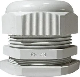 PG-48, Ввод кабельный белый, нейлон 6.6, IP54