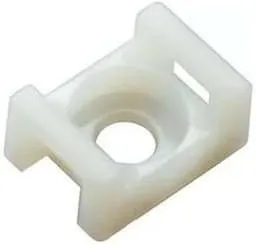 Площадка для крепления стяжки 22.2х16мм ПС-2 бел. (уп.100шт) Rexant 07-2102