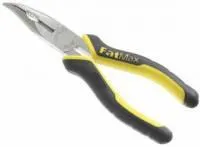 ST-0-89-872, Длинногубцы изогнутые MAX STEEL, 200 мм