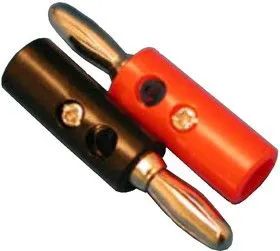 TS-1 black (BP-214), Вилка Banana тип 1 (черный)